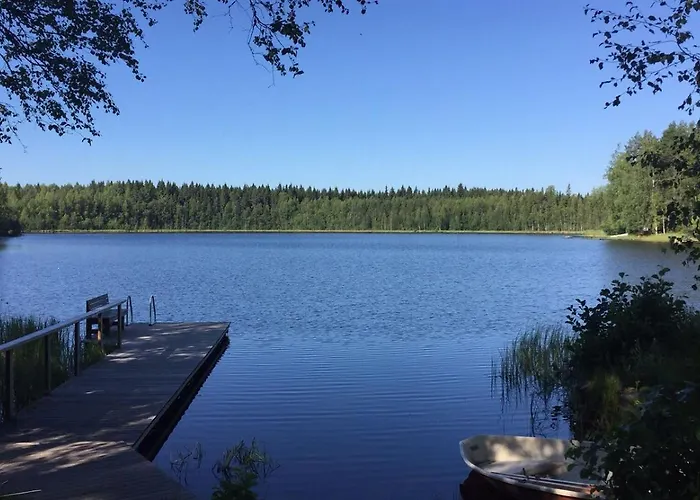 別荘 Private Lakeside In Nature *