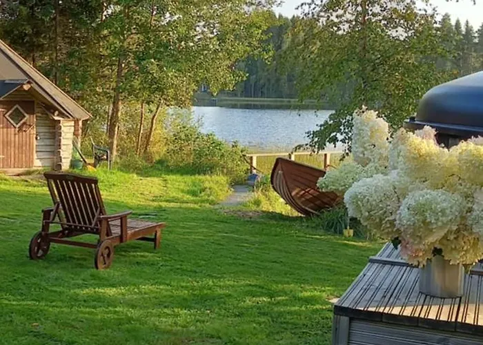 別荘 Private Lakeside In Nature *